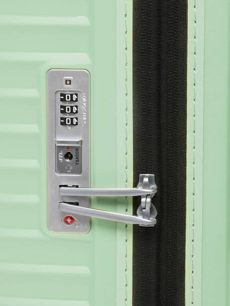 Harde Reiskoffer Upscape Samsonite Groen upscape KJ1003 ander zicht 1